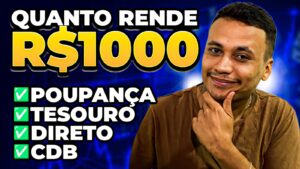 Comparação de Rendimentos: Poupança, Tesouro Direto e CDB – Qual Investimento Rende Mais?