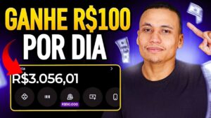 3 MANEIRAS DE GANHAR DINHEIRO NA INTERNET – GANHE R$100 POR DIA (Dinheiro Online)