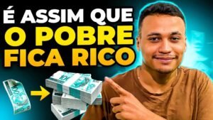É ASSIM QUE O POBRE FICA RICO INVESTINDO EM FIIS E AÇÕES