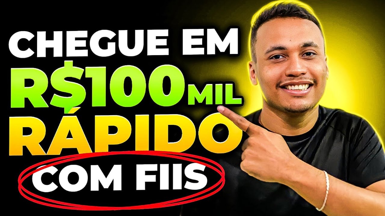 QUAL TEMPO NECESSÁRIO PRA CHEGAR NOS R$ 100MIL EM FUNDOS IMOBILIÁRIOS? 1