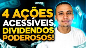 4 AÇÕES BARATAS E QUE PAGAM ÓTIMOS DIVIDENDOS!