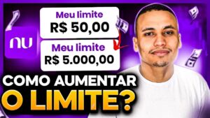 🚨 NUBANK – COMO AUMENTAR O LIMITE? de 50 reais para 5 mil de limite no cartão de crédito nubank! 😲