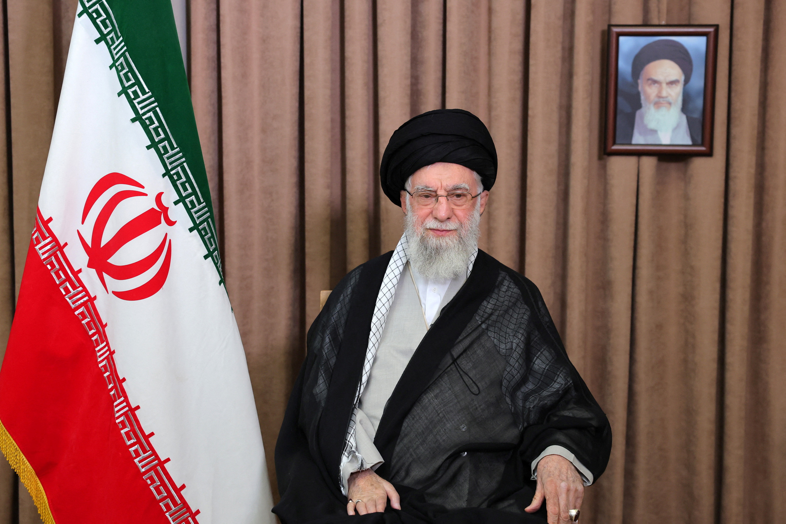 2025 06 13T192520Z 1741777494 RC2V1FAAT1TJ RTRMADP 3 IRAN NUCLEAR KHAMENEI