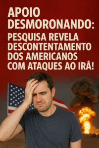 Apoio Desmoronando: Pesquisa Revela Descontentamento dos Americanos com Ataques ao Irã!