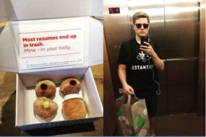 Chocante: O currículo que vai deixar recrutadores de boca aberta dentro de uma caixa de donuts!
