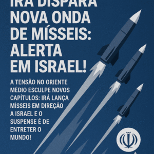 Irã dispara nova onda de mísseis: alerta em Israel!