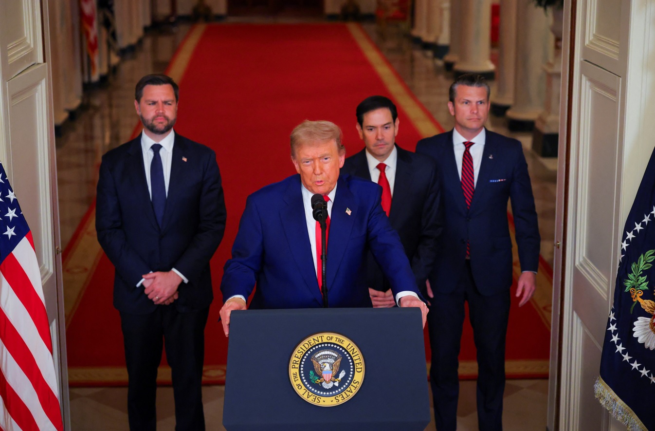 trump pronunciamento ira