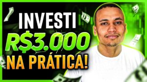 INVESTI R$3.000 NA PRATICA! Carteira de Investimentos Diversificada