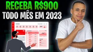 RECEBA R$900,00 TODO MÊS! COMECE AGORA INVESTINDO A PARTIR DE R$8,00!