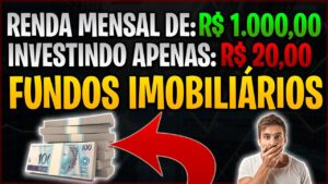 COMO GERAR RENDA MENSAL DE MIL REAIS! INVESTINDO MENOS DE 20 REAIS POR MÊS!