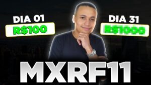 INVESTI NO FUNDO IMOBILIARIO MXRF11 DURANTE UM MÊS E ESSE FOI O RESULTADO…