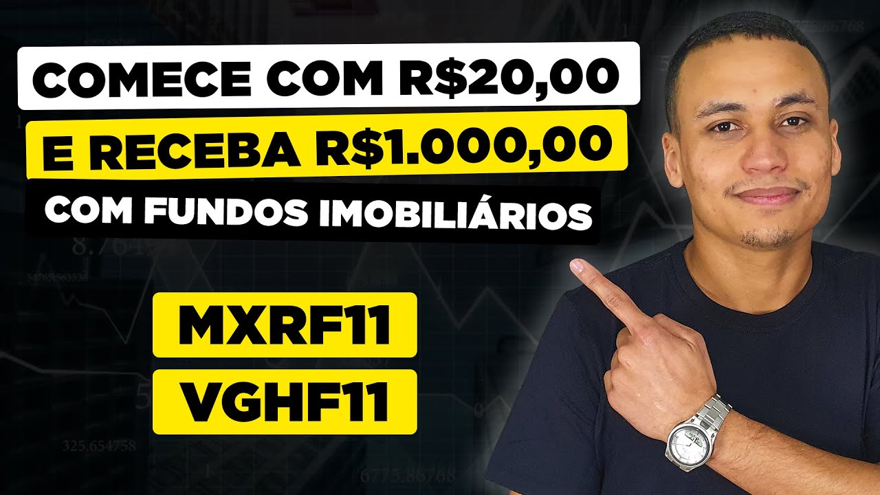 MXRF11 E VGHF1: INICIE COM APENAS R$20 E RECEBA R$ 1.000 DE DIVIDENDOS COM ESTES FIIS 1