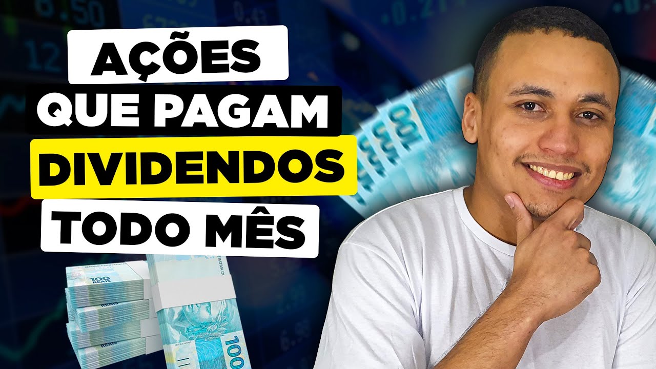 AÇÕES QUE PAGAM DIVIDENDOS TODOS OS MESES... 1