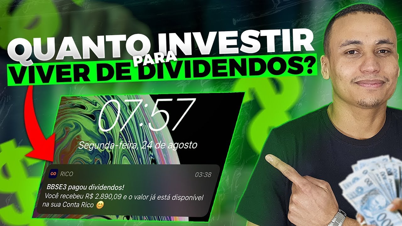 Quanto dinheiro é preciso ter investido para viver de dividendos? 1