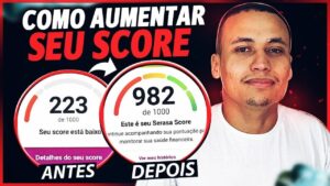 5 Formas de AUMENTAR o seu SCORE DE FORMA RÁPIDA | Como aumentar o score!