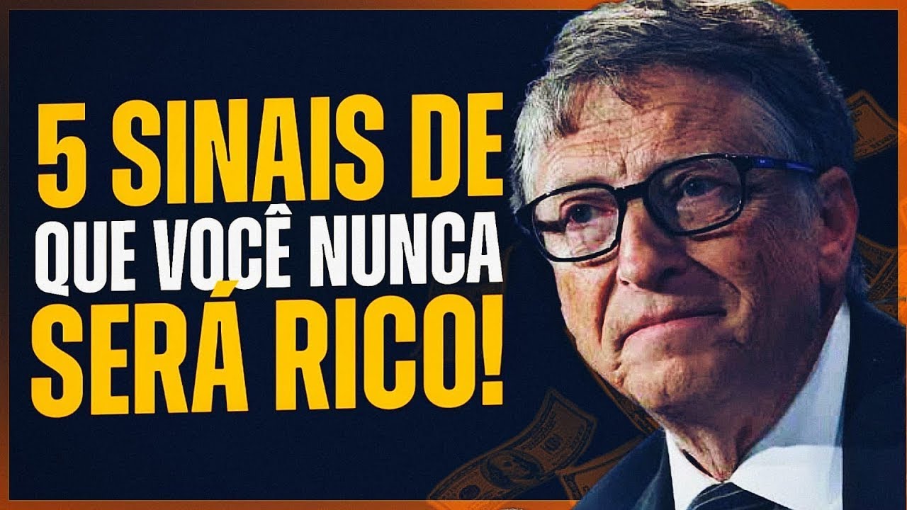 🚨 5 SINAIS DE QUE VOCÊ NUNCA SERÁ RICO... 1