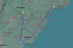 Lufthansa obrigada a desviar voo para SP: pouso na Argentina falha!