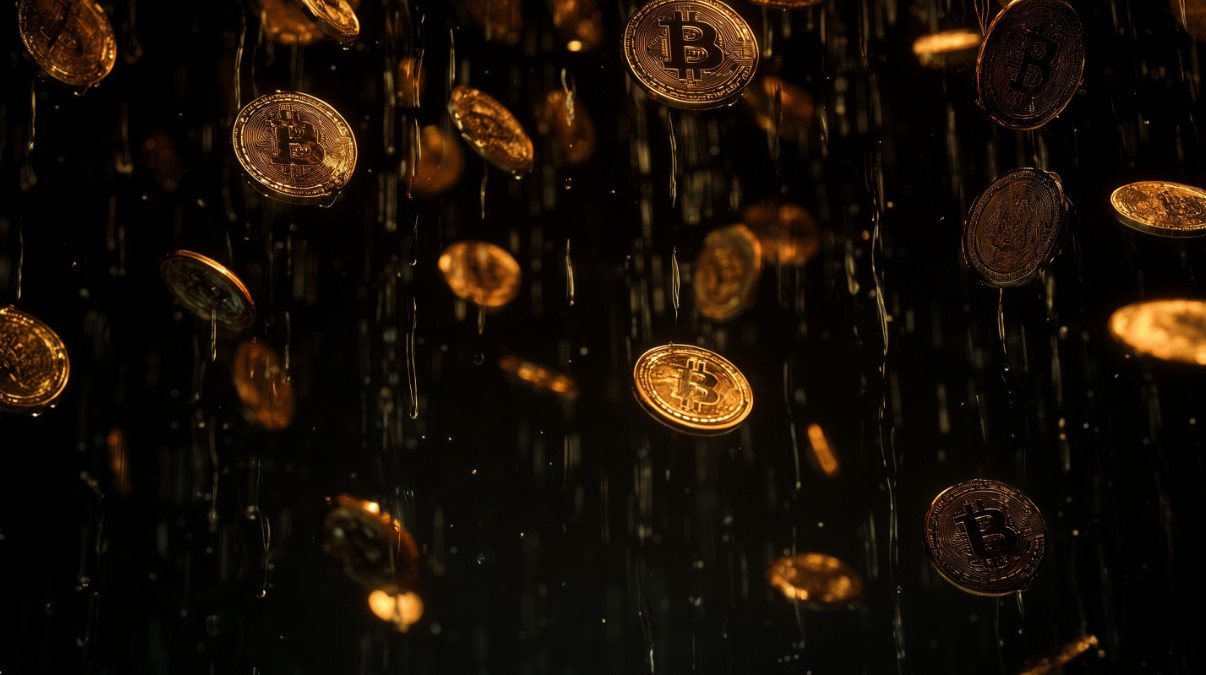 Chuva de Bitcoin