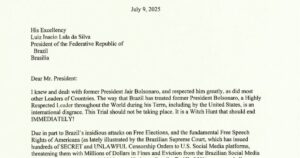 Lula exige a devolução da carta de Trump após confirmação do Itamaraty!