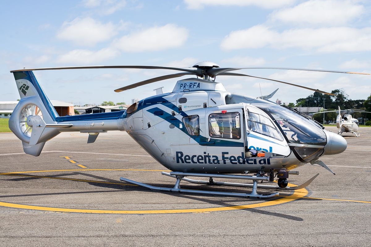 Helicoptero da Receita Federal do Brasil