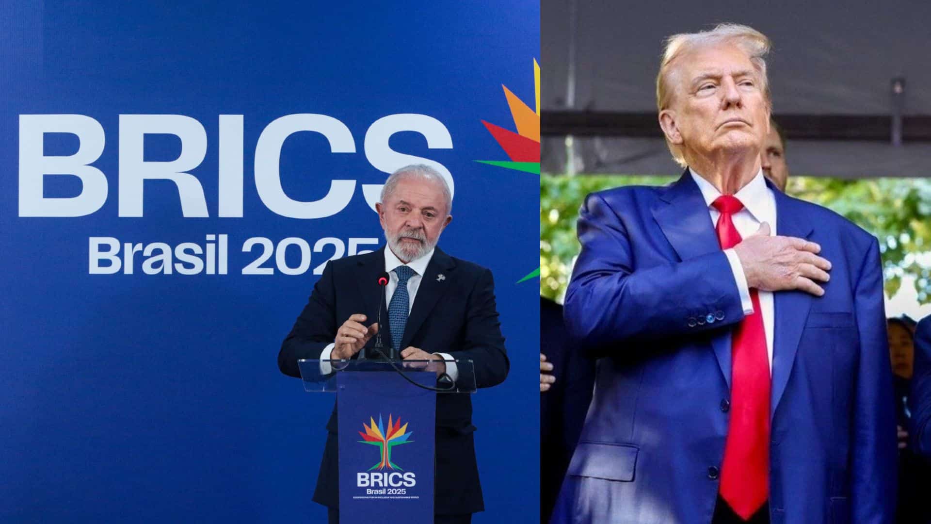 Trump mira no Pix após PT e Lula impulsionarem desdolarização no BRICS! 1 Lula e Trump