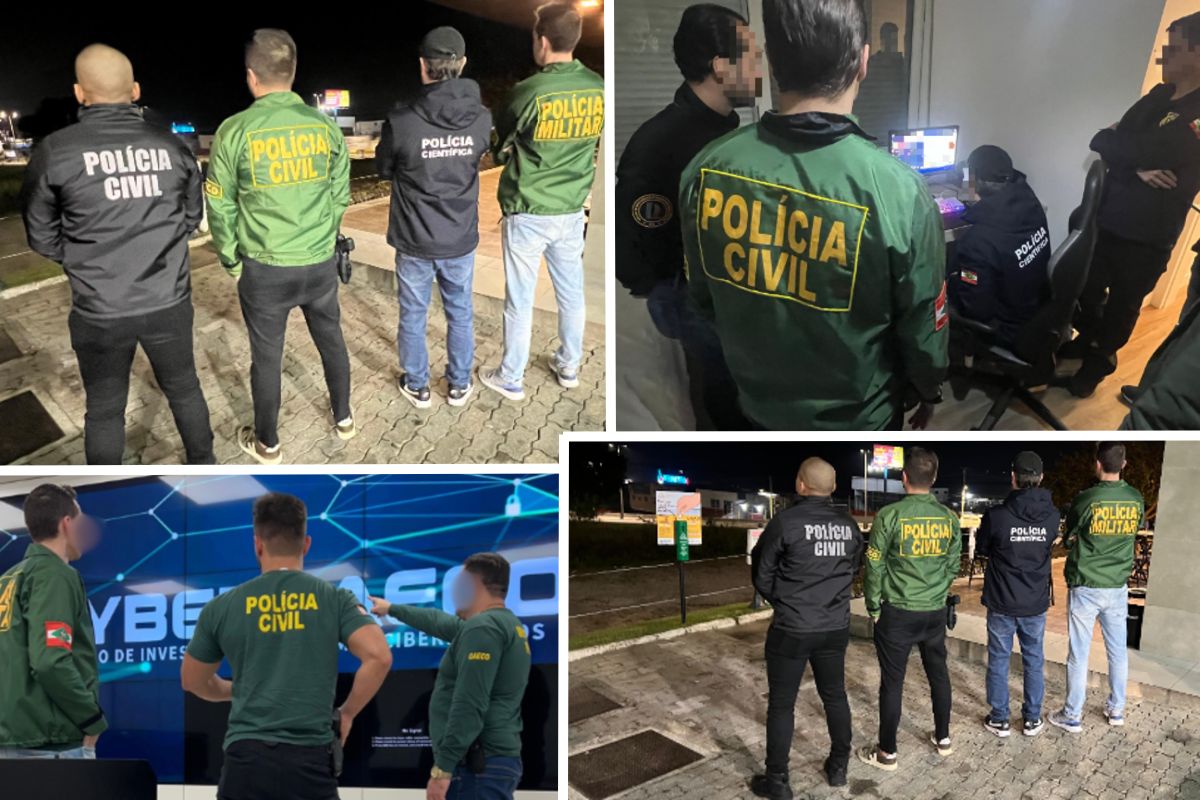 Operacao Pharos do CyberGAECO do Ministerio Publico de Santa Catarina cumpre mandado contra brasilei