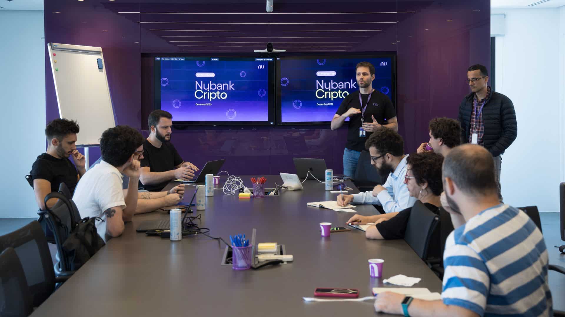Workshop sobre criptomoedas no Nubank
