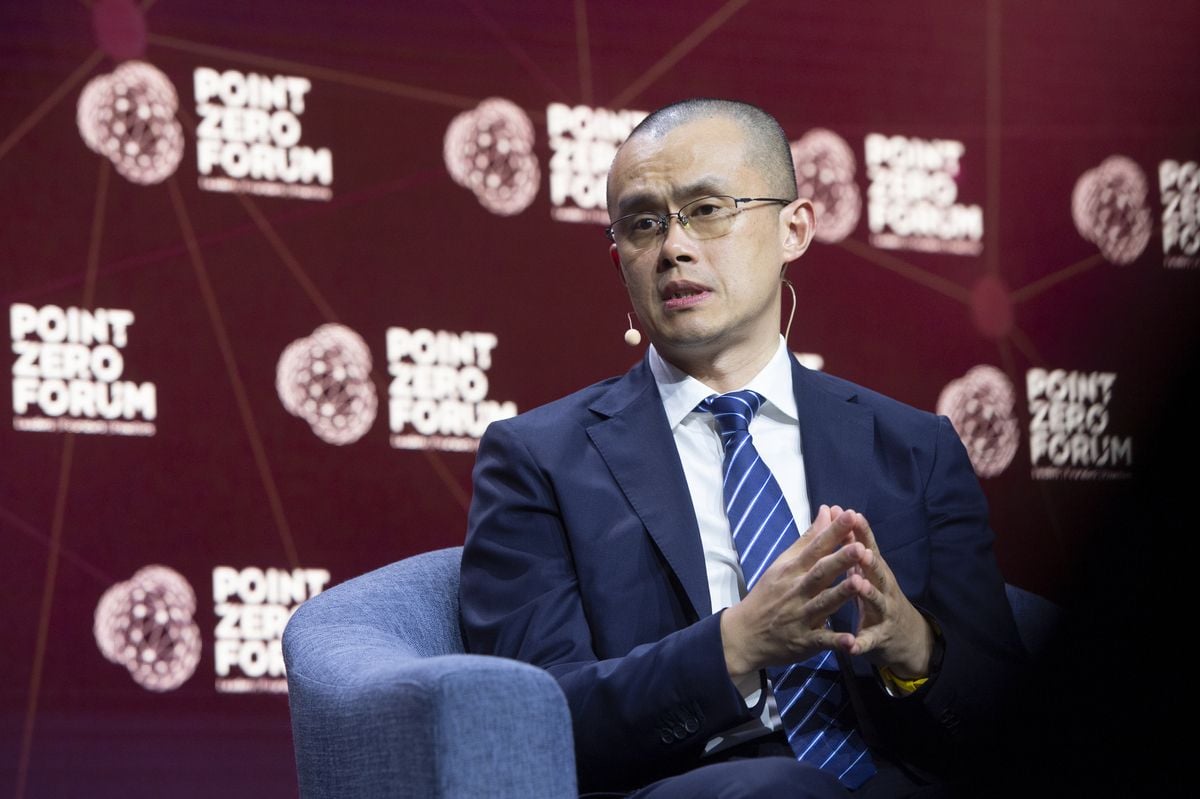 changpeng zhao binance point zero forum