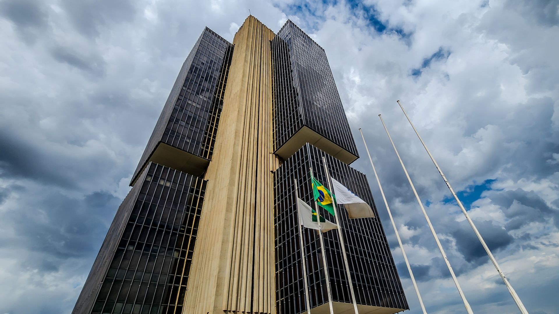 Fachada do predio banco central em Brasilia
