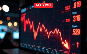 Choque no Ibovespa: Bolsa despenca mais de 1% e luta para se segurar nos 135 mil pontos!