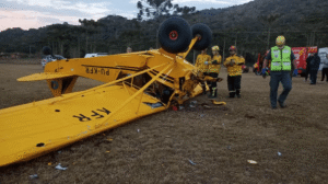 Tragédia nos Céus: Pequeno Avião Cai e Causa Morte em Santa Catarina!