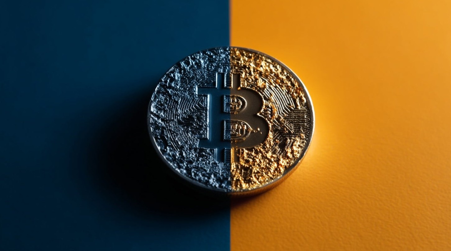 Conflito na Comunidade: Atualização do Bitcoin Gera Divisão e Knots Explode! 1 bitcoin dividido