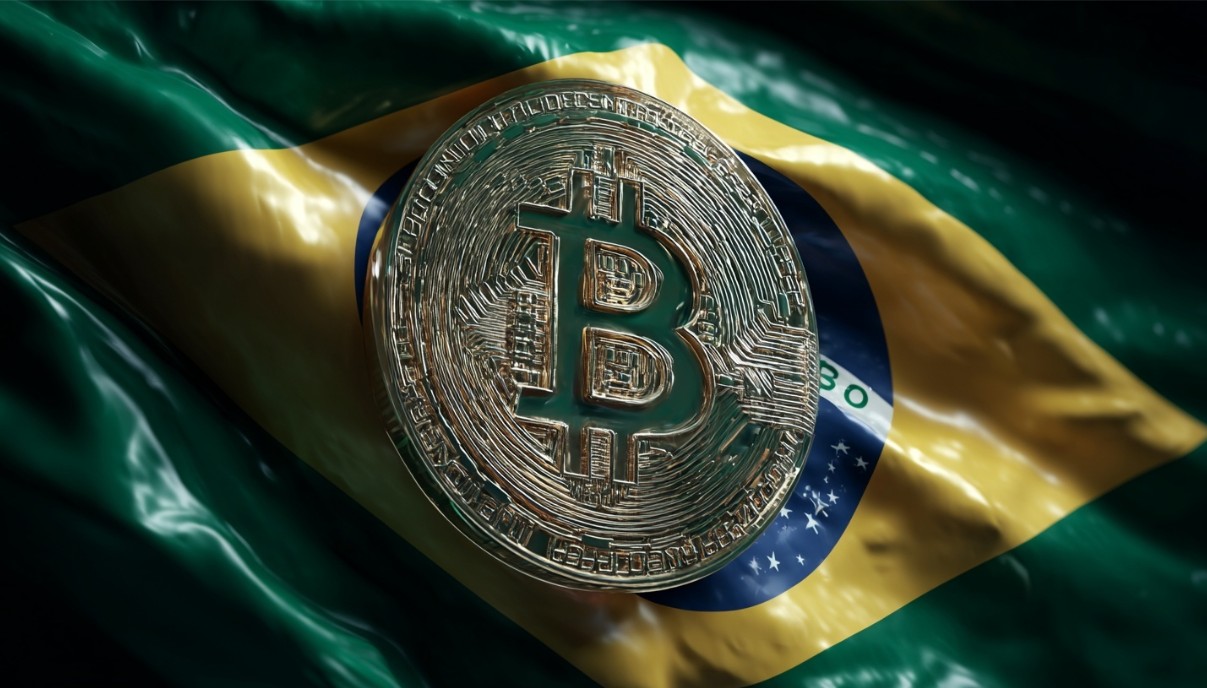 A Regulação das Criptomoedas no Brasil É uma Bomba: Prepare-se! 29 Bitcoin sob a bandeira do Brasil