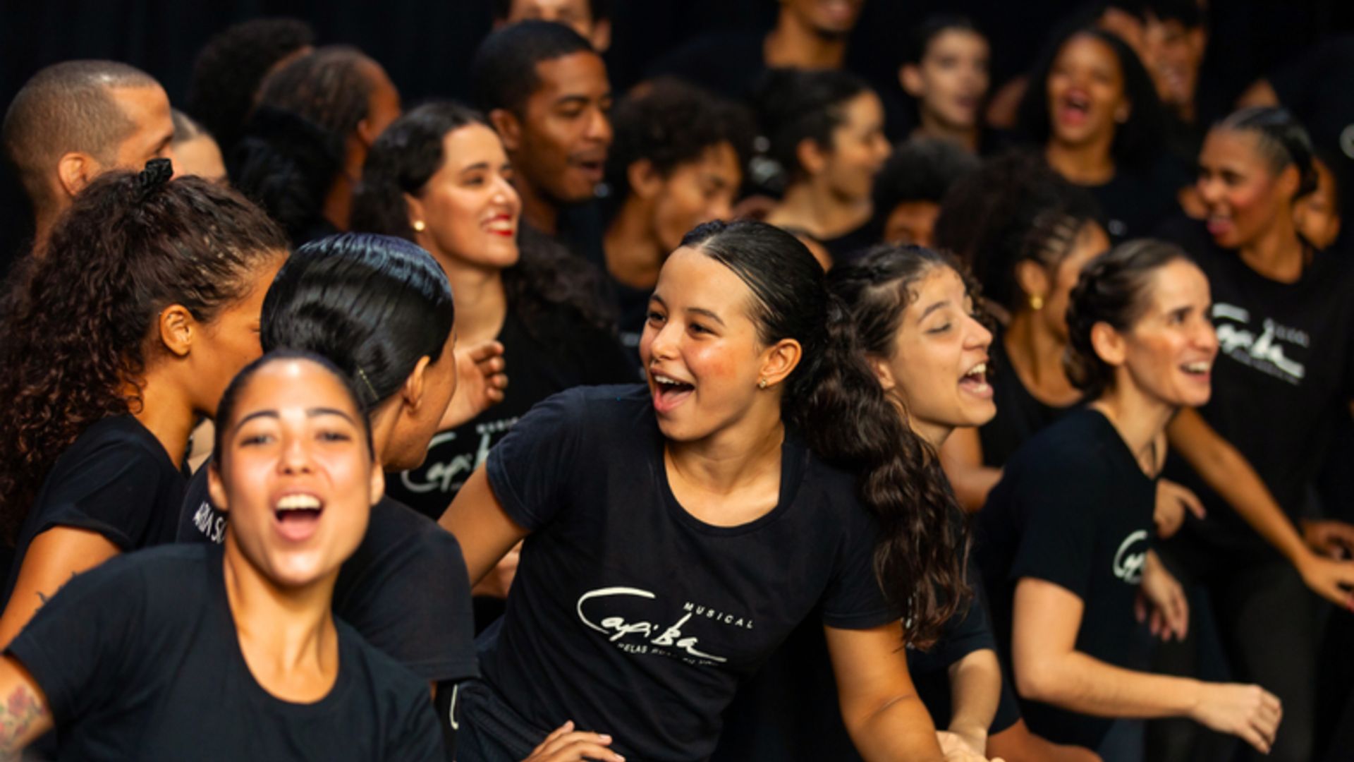 Jovens que participaram de programa do Ministerio da Cultura