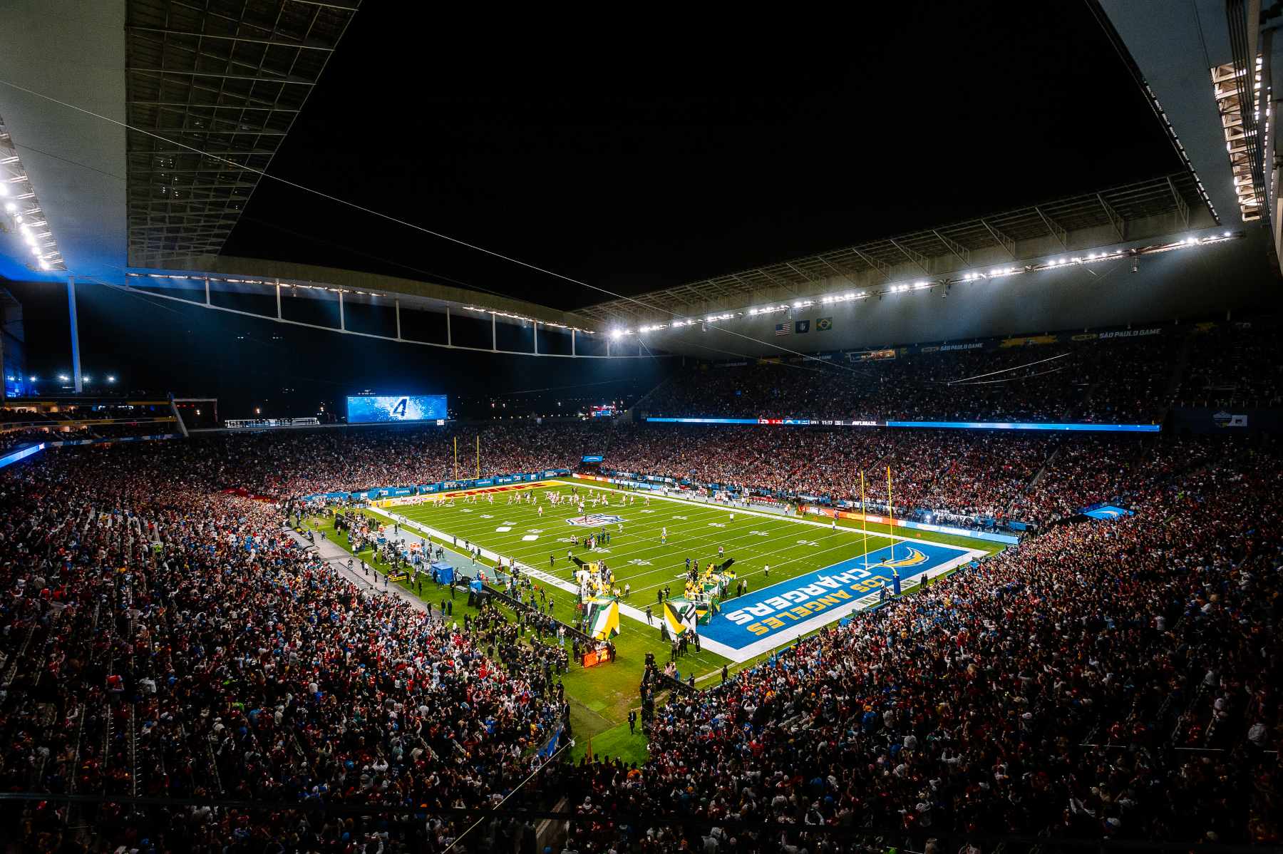 Corinthians Recebe 47 Mil Torcedores em Evento Histórico da NFL! 1