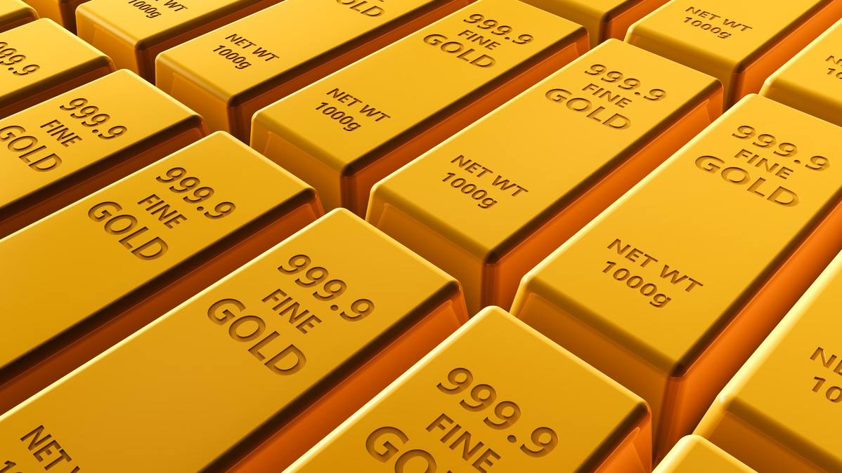 Ouro barras iStock 1270227480