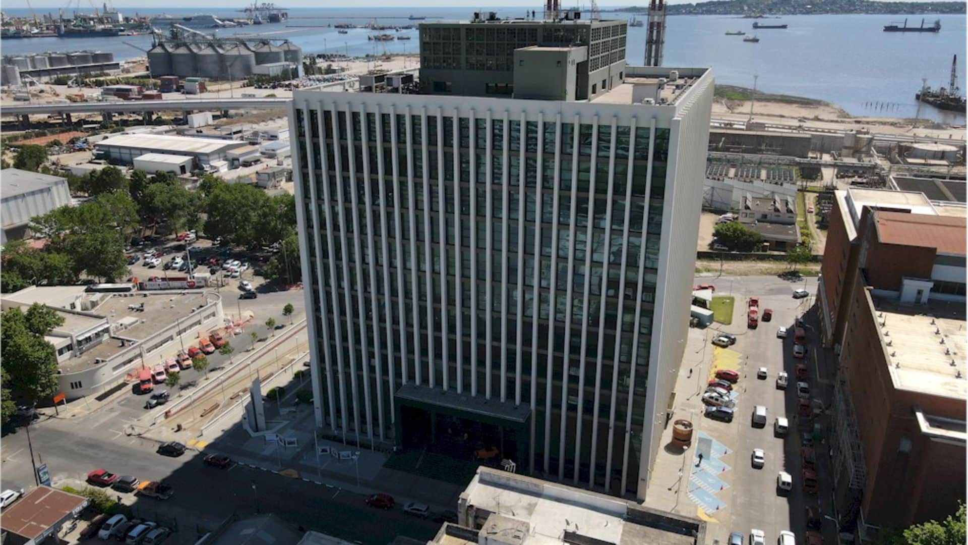 Sede da UTE estatal de energia do Uruguai