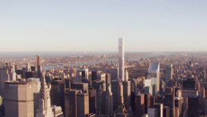 Fachada em Perigo: Arranha-céu de Bilionários e Famosos pode Desabar! 7 Arranha ceu de bilionarios em Nova York 432 Park Avenue agora esta rachando. Foto Divulgacao 2