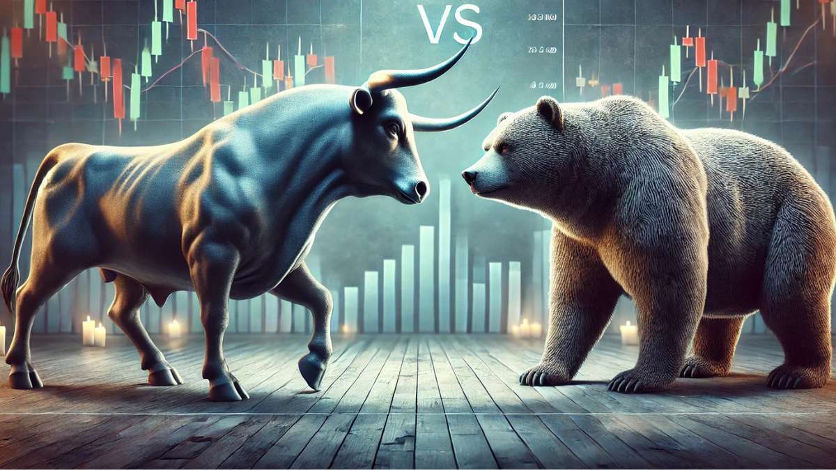 bear vs bull market mercado financeiro queda