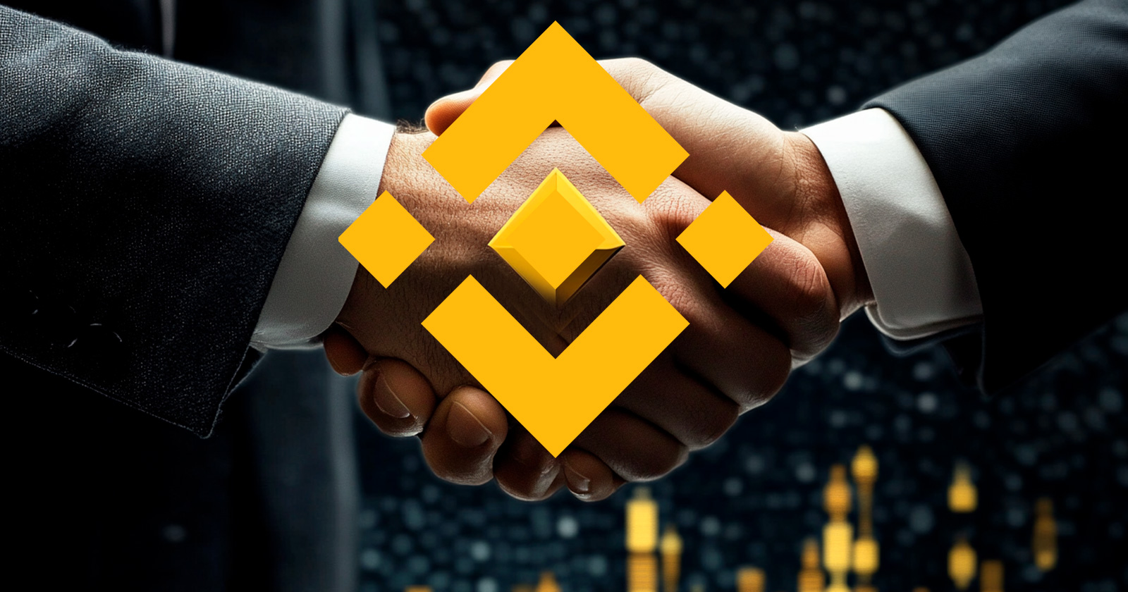 binance firma parceria