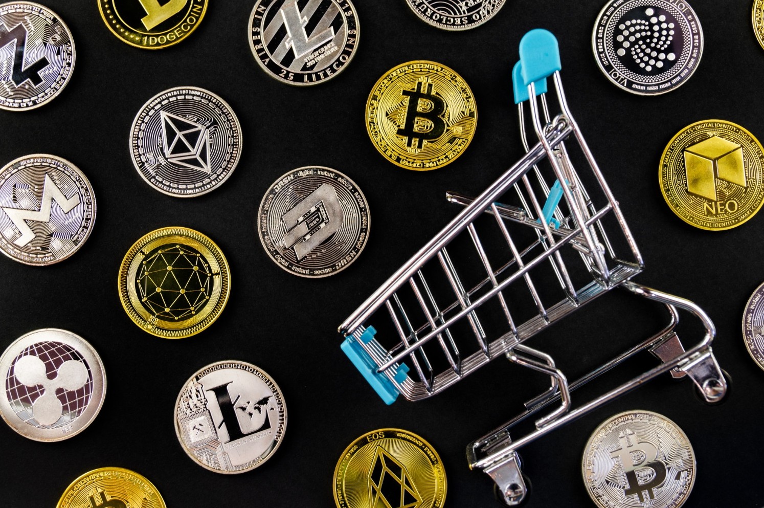 Choque nas Bolsas: ETFs de Solana, Hedera e Litecoin fazem sua grande estreia! 2 carrinho compras criptomoedas