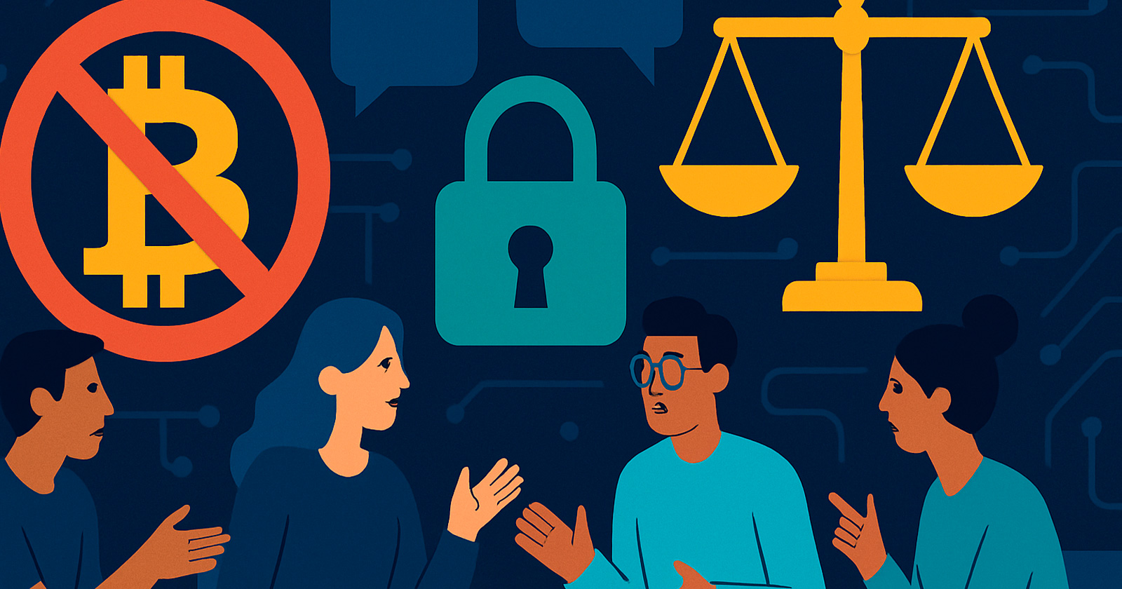 Censura e Legalidade: A Tempestade que Abala a Comunidade Bitcoin! 4 discutem censura e legilibilidade