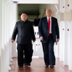 Coreia do Norte Lança Míssil em Surpresa Anticipando Visita de Trump! 1 donald trump kim jong un