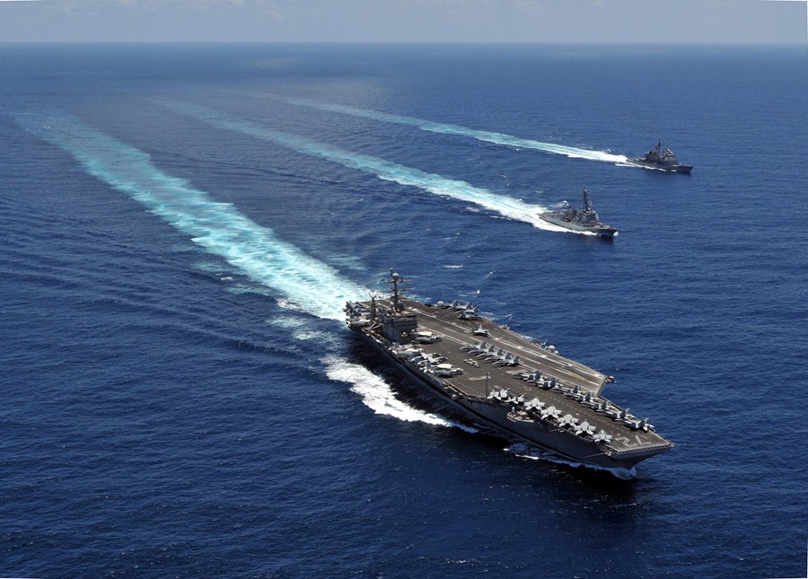 EUA Desembarcam Porta-Aviões na América do Sul: Tensão Explosiva com a Venezuela! 1 porta avioes uss abraham lincoln marinha dos eua