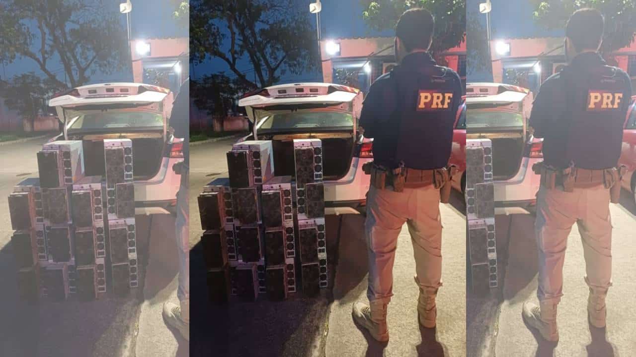 Motorista Inabilitado é Flagrado com Máquinas de Mineração de Bitcoin na RJ! 1 prf asics mineracao bitcoin rj