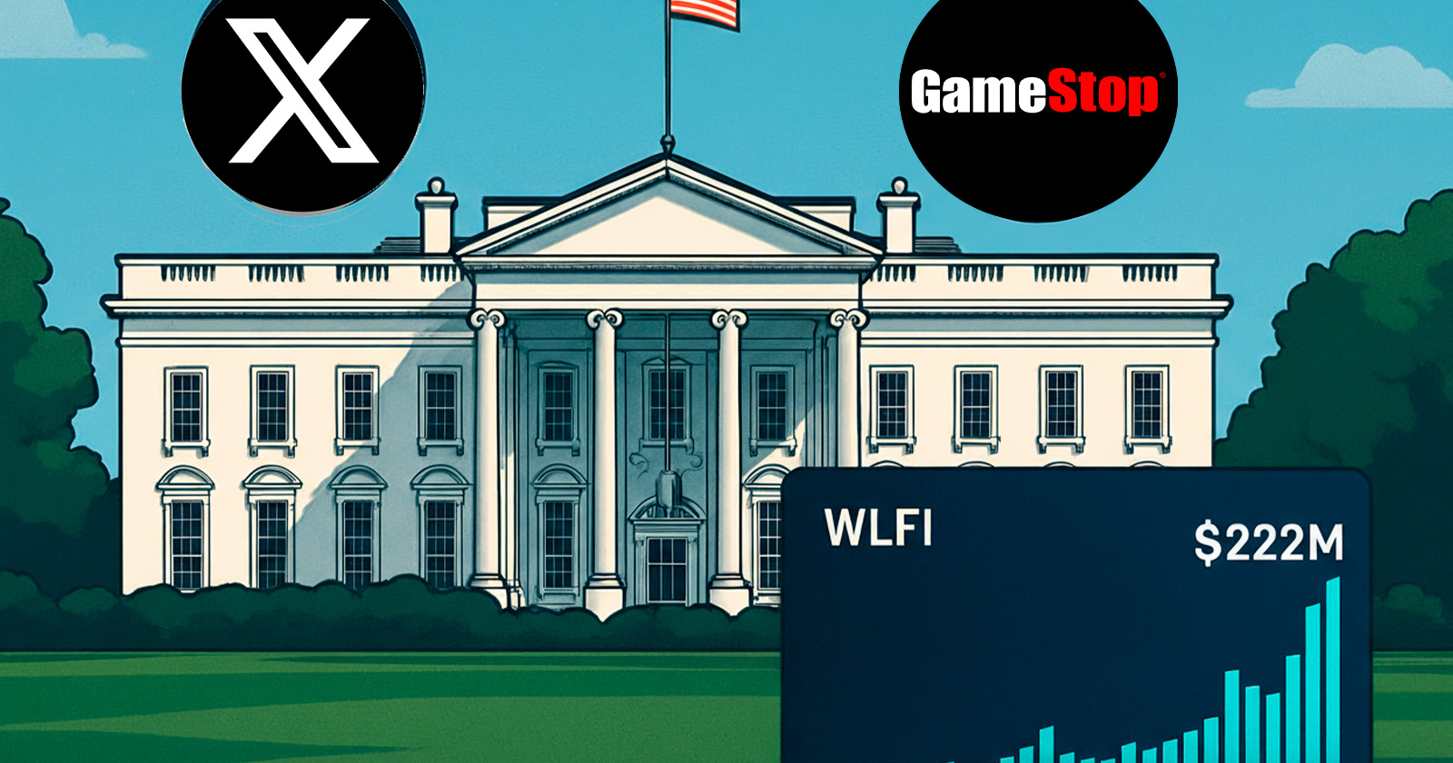Impacto Explosivo: Após Postagem da Casa Branca, GameStop Bomba com US$ 222M em Negociações! 3 tuite sobre gamestop