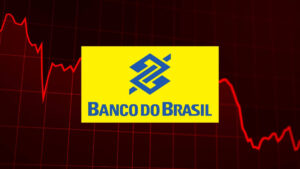 Acoes do Banco do Brasil BBAS3 caem forte na B3. Foto Canva Pro Shutterstock Montagem Seu Dinheiro.j