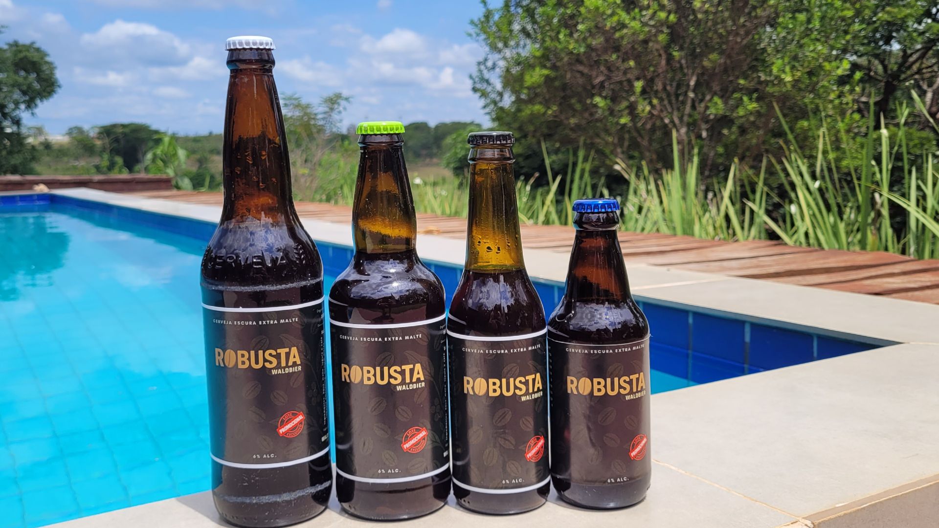 Cerveja Robusta da marca que pretende tokenizar cervejas artesanais no Brasil