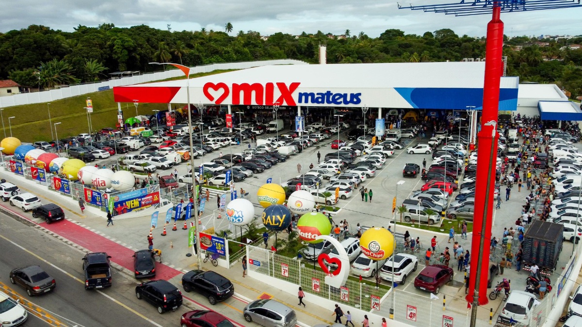 Fachada loja Joao Pessoa Valentida do Grupo Mateus GMAT3. Foto Divulgacao