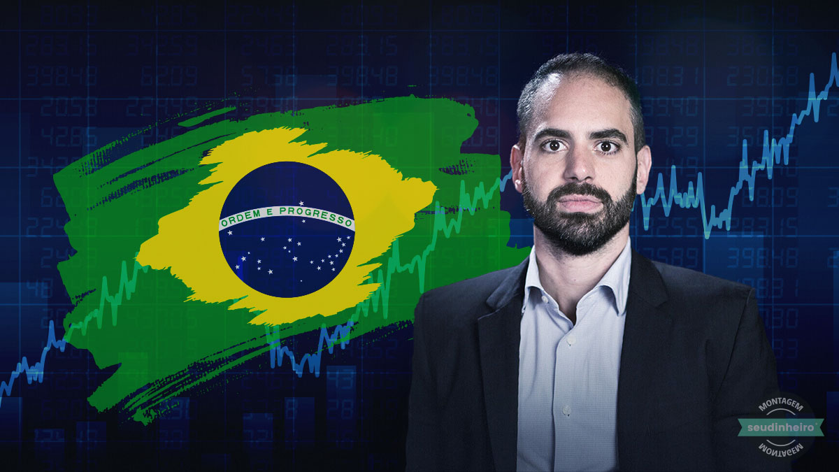 Revelada: A Carteira de Ações Imbatível, Independentemente de Quem Assuma a Presidência! 2 Felipe Miranda Brasil Grafico Alta creditos Andrei Morais e Shutterstock
